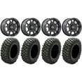thumbnail image 1 of KMC Toro S 15" Wheels Black 32" Crawler XG Tires Kawasaki Teryx Mule, 1 of 4