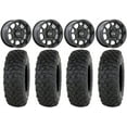 thumbnail image 1 of KMC Toro S 15" Wheels Black 33" Chicane DS Tires Kawasaki Mule Pro FXT, 1 of 4