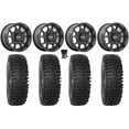 thumbnail image 1 of KMC Toro S 15" Wheels Black 33" RC500S Sticky Tires Can-Am Commander Maverick Renegade Outlander Defender, 1 of 4