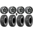 thumbnail image 1 of KMC Toro S 15" Wheels Black 33" Ridge Saw 2.0 Tires Kawasaki Teryx Mule, 1 of 4
