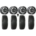 thumbnail image 1 of KMC Toro S 15" Wheels Black 37" RC500S Sticky Tires Sportsman RZR Ranger, 1 of 4