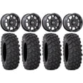 thumbnail image 1 of KMC Toro S 15" Wheels Black 37" XTR370 Tires Kawasaki Teryx Mule, 1 of 4