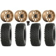 thumbnail image 1 of KMC Toro S 15" Wheels Bronze 32" BDC Tires Can-Am Commander Maverick Renegade Outlander Defender, 1 of 4