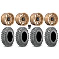 thumbnail image 1 of KMC Toro S 15" Wheels Bronze 32" Lynx SXS Tires Kawasaki Mule Pro FXT, 1 of 4