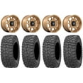 thumbnail image 1 of KMC Toro S 15" Wheels Bronze 32" Rock-A-Billy Tires Kawasaki Mule Pro FXT, 1 of 4