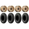 thumbnail image 1 of KMC Toro S 15" Wheels Bronze 33" MotoRally Tires Sportsman RZR Ranger, 1 of 4