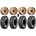 thumbnail image 1 of KMC Toro S 15" Wheels Bronze 33" Ridge Saw 2.0 Tires Can-Am Maverick X3 / Honda Pioneer 1000 / Talon, 1 of 4