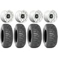 thumbnail image 1 of KMC Toro S 15" Wheels Machined 32" SS360/HP Tires Can-Am Maverick X3 / Honda Pioneer 1000 / Talon, 1 of 6