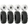 thumbnail image 1 of KMC Toro S 15" Wheels Machined 32" XTR370 Tires Sportsman RZR Ranger, 1 of 4