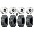 thumbnail image 1 of KMC Toro S 15" Wheels Machined 33" Daemon Tires Kawasaki Mule Pro FXT, 1 of 4