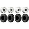 thumbnail image 1 of KMC Toro S 15" Wheels Machined 35" MotoRavage XL Tires Sportsman RZR Ranger, 1 of 4