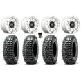 thumbnail image 1 of KMC Toro S 15" Wheels Machined 37" RocScraper Tires Kawasaki Teryx Mule, 1 of 4