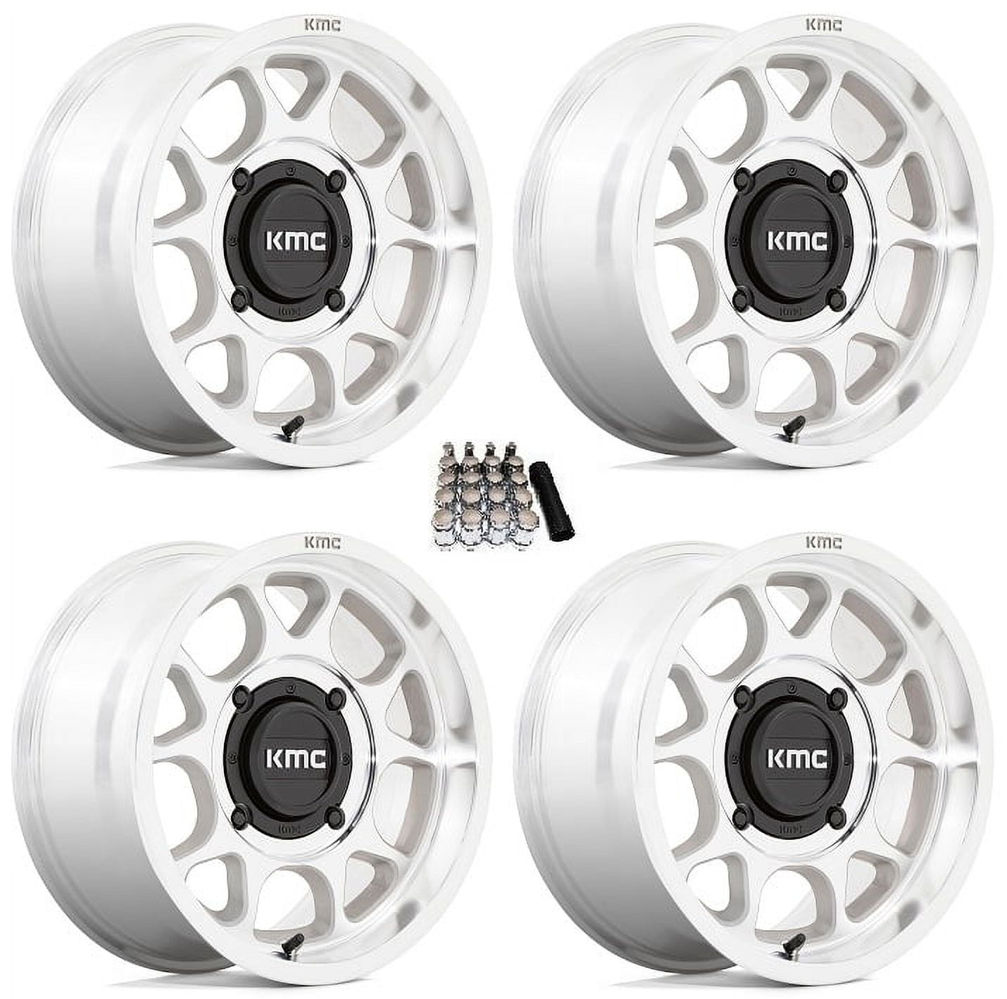 KMC Toro S 15" Wheels Machined Polaris RZR 1000 XP / Ranger XP 900/1000