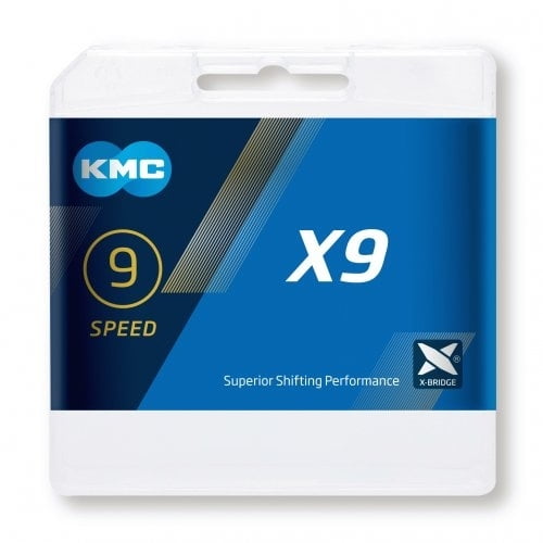 KMC X9 Chain Silver 114 Links