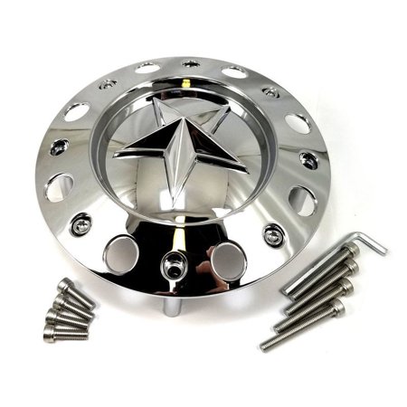 KMC XD Chrome Wheel Center Cap 9 3/8" for 16x6 17x6 XD775 Rockstar Dually Rim