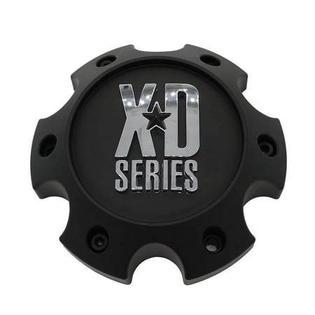 KMC XD Series Matte Black Wheel Center Hub Cap for 6x5.5 XD820 Grenade