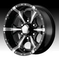 thumbnail image 1 of KMC-XD Wheels HE7917960918 XDWHE7917960918 MAXX 17x9 6x139.70 GLOSS BLACK MILLED (18 mm), 1 of 2