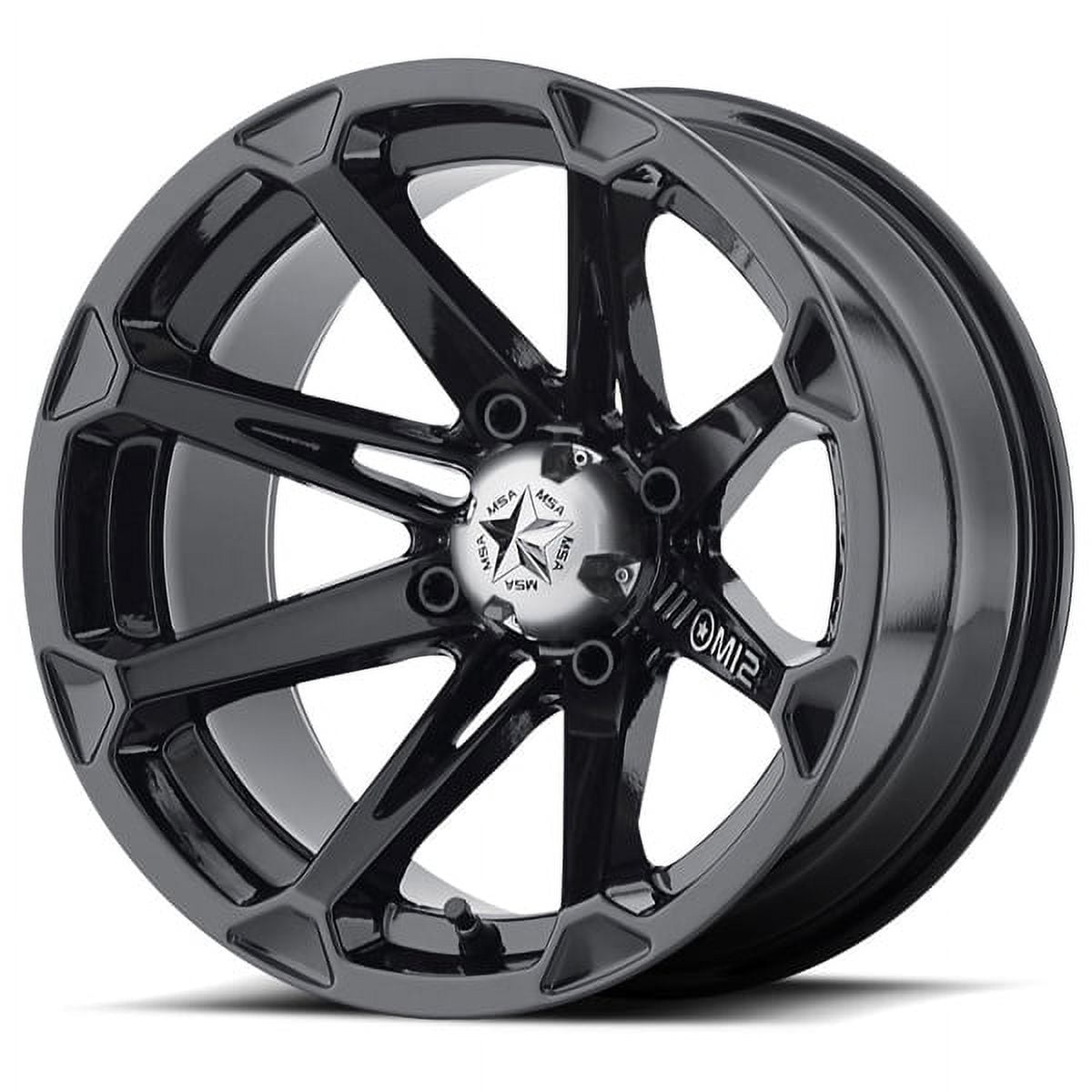 KMC-XD Wheels M12-08756 XDWM12-08756 M12 DIESEL 18X7 4X156 GLOSS BLACK 10MM