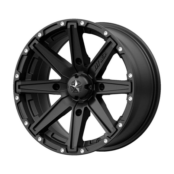 KMC-XD Wheels M33-04756 XDWM33-04756 CLUTCH 14x7 4x156.00 SATIN BLACK (0 mm)