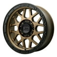 thumbnail image 1 of KMC-XD Wheels XD13579080618 XDWXD13579080618 GRENADE OR 17x9 8x165.10 MATTE BRONZE W/ MATTE BLACK LIP (18 mm), 1 of 2
