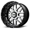 thumbnail image 1 of KMC-XD Wheels XD201-20128844NCB XDWXD201-20128844NCB GRENADE 20x12 8x180.00 CHROME CENTER W/ GLOSS BLACK MILLED LIP (-44 mm), 1 of 2