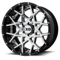 thumbnail image 1 of KMC-XD Wheels XD203-20106318NCB XDWXD203-20106318NCB CHOPSTIX 20x10 6x135.00 CHROME CENTER W/ GLOSS BLACK MILLED LIP (-18 mm), 1 of 2