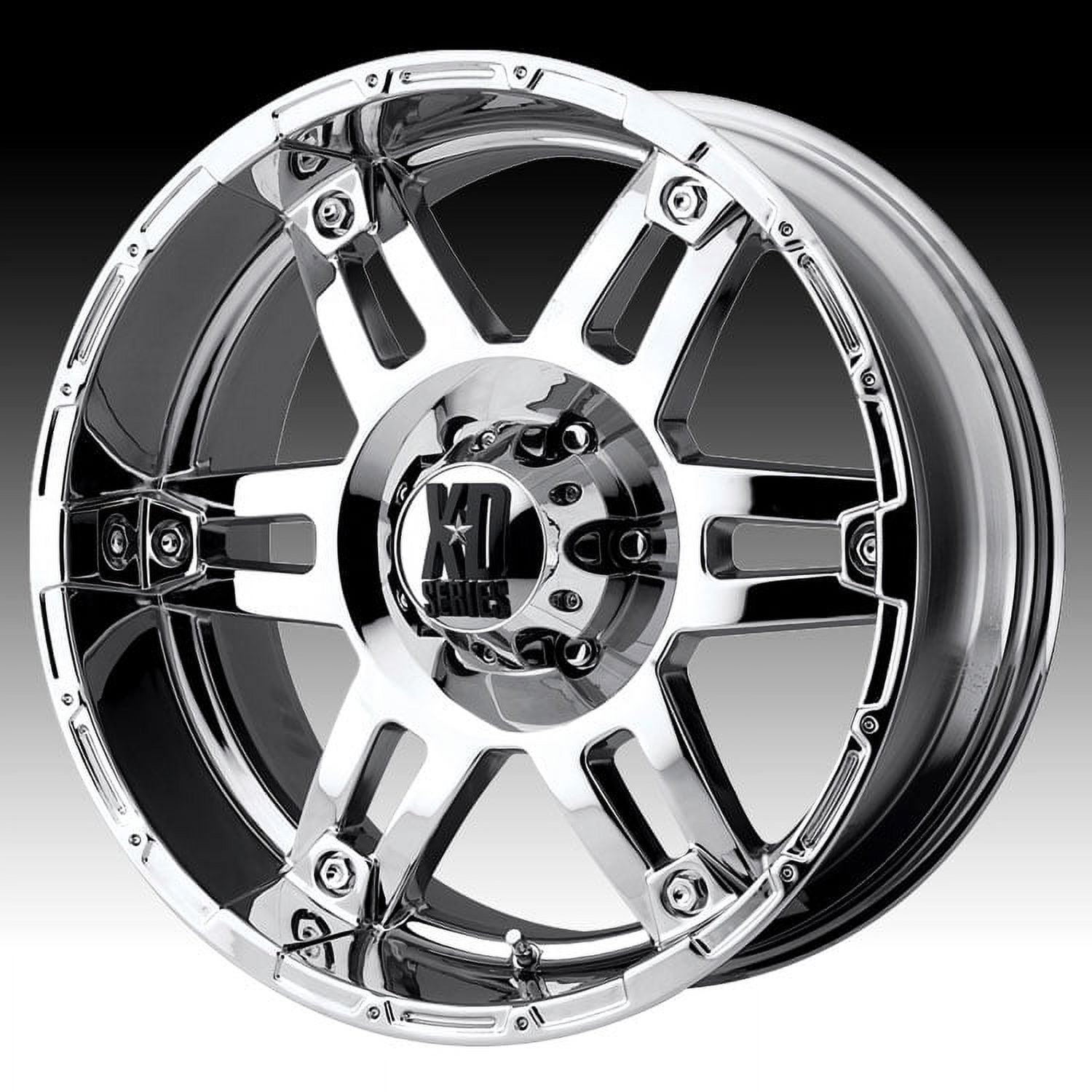 KMC-XD Wheels XD79729087212N XDWXD79729087212N KMC XD SERIES 20x9 797 SPY CHROME 8X170 bp 4.53 b/s -12 offset