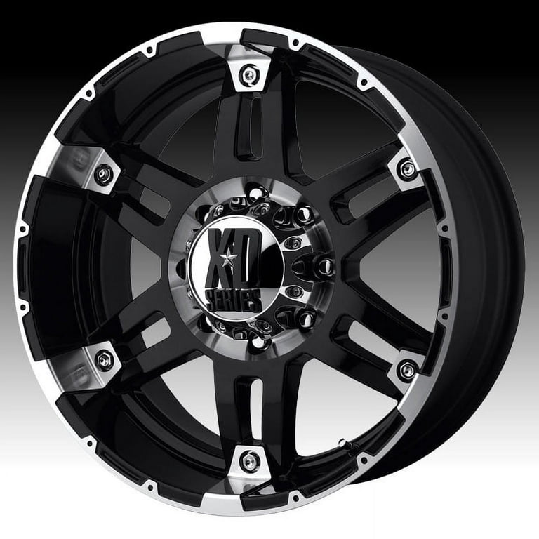 KMC-XD Wheels XD79778087318 XDWXD79778087318 KMC XD SERIES 17x8 797 SPY GLOSS BLACK MACHINED 8X170 bp 5.21 b/s 18 offset