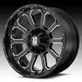 thumbnail image 1 of KMC-XD Wheels XD80689086300 XDWXD80689086300 KMC XD SERIES 18x9 806 BOMB GLOSS BLACK WITH MILLED ACCENTS 5X5.5/150 bp 5.00 b/, 1 of 2