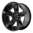 thumbnail image 1 of KMC-XD Wheels XD81129004712N XDWXD81129004712N 20x9 ROCKSTAR II 811 MATTE BLACK 5X4.5/4.75 bp 4.53 b/s -12 offset, 1 of 2