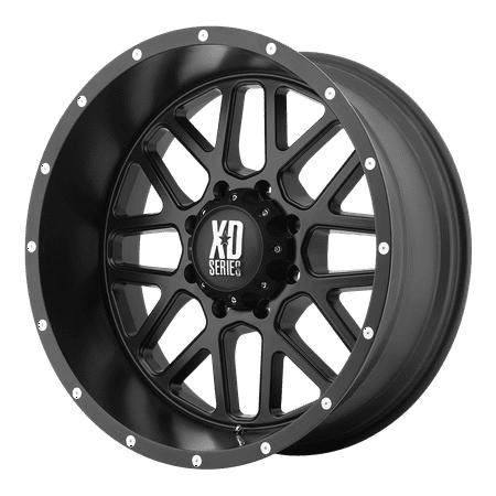KMC-XD Wheels XD82067036742 XDWXD82067036742 GRENADE 16x7 5x130.00 SATIN BLACK (42 mm)