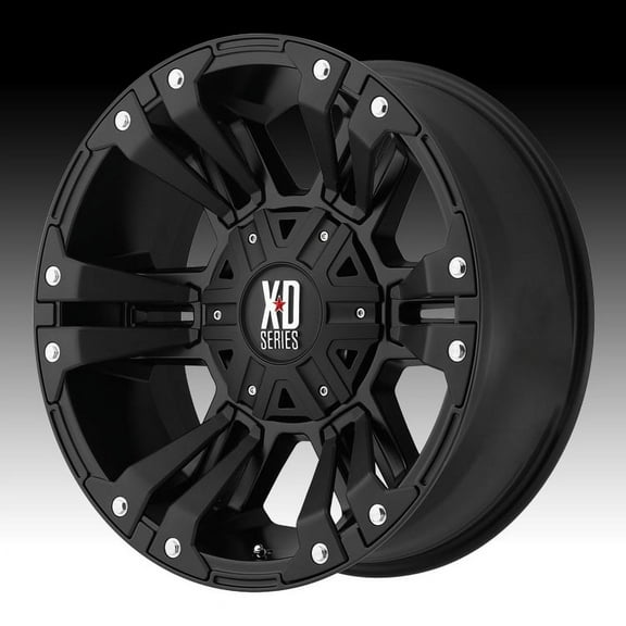 KMC-XD Wheels XD82229035700 XDWXD82229035700 MONSTER 2 20X9 5X5/5X5.5 BLACK (0 MM)