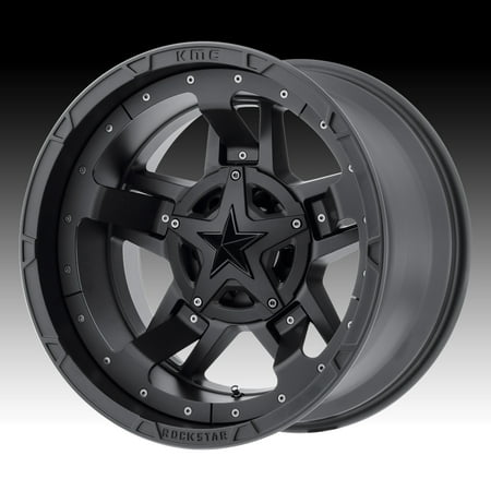 KMC-XD Wheels XD82729078712N XDWXD82729078712N XD827 RS3 20X9 6X120/5.5 MATTE BLACK WITH BLACK ACCENTS -12 O/S 4.53 BP