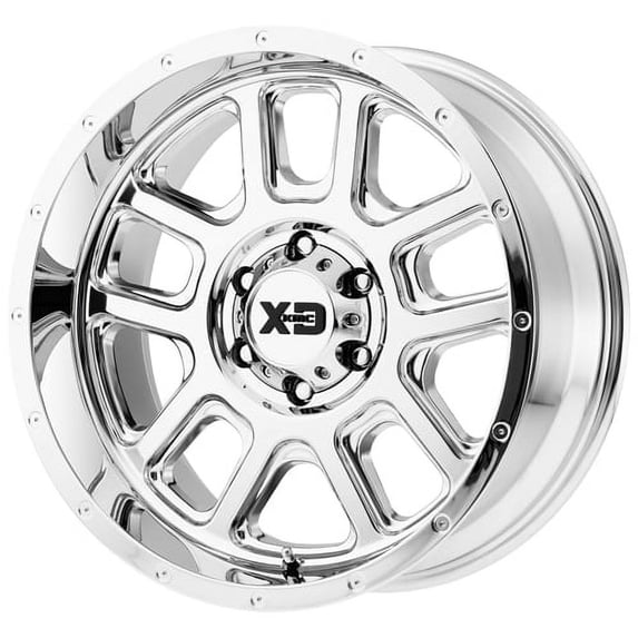 KMC-XD Wheels XD82829087212N XDWXD82829087212N DELTA 20x9 8x170.00 CHROME (-12 mm)