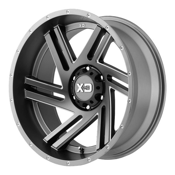 KMC-XD Wheels XD83529062440 XDWXD83529062440 SWIPE 20x9 6x139.70 SATIN GREY MILLED (40 mm)