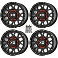 thumbnail image 1 of KMC XS135 Grenade ATV Wheels/Rims Black 14" Sportsman 550 850 1000, 1 of 3