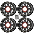thumbnail image 1 of KMC XS235 Grenade Beadlock Wheels/Rims (+38mm) 14" Sportsman RZR Ranger, 1 of 3