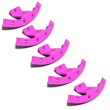 KMC XS827 Midspoke Inserts 16x7 +0 Pink (5pk) [827MS670-PK]