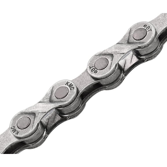 KMC e8 Turbo EPT Anti-Rust 8 Speed E-Bike Chain, Dark Silver, 122 Link