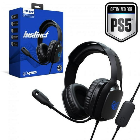 KMD PlayStation 4 / 5 Instinct Deluxe Gaming Noise Cancelling Headset Headphone for PS4 / PS5
