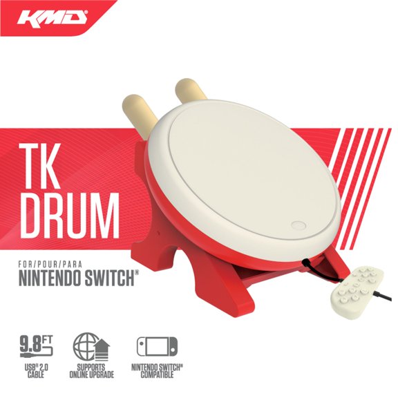 KMD TK Drum Game Controller Gamepad for Nintendo Switch