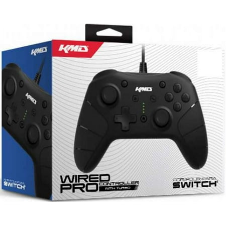 KMD Wired Controller for Switch, Black