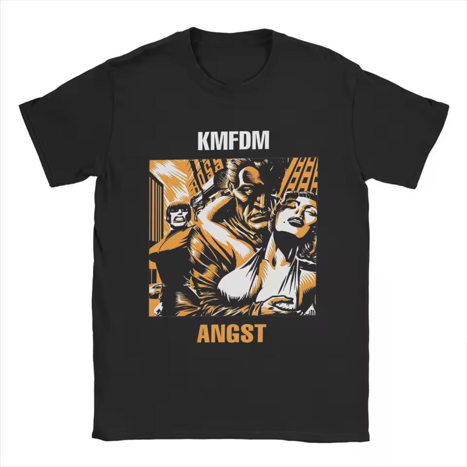 KMFDM Graphic T-shirts German Band Pullover Hip Hop T-shirts