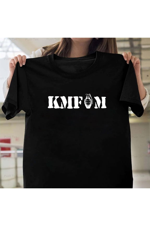 KMFDM Terrorism Is Poor Man's War A Rich Man's Art V60788 New Unisex T-Shirt , up to 5XL