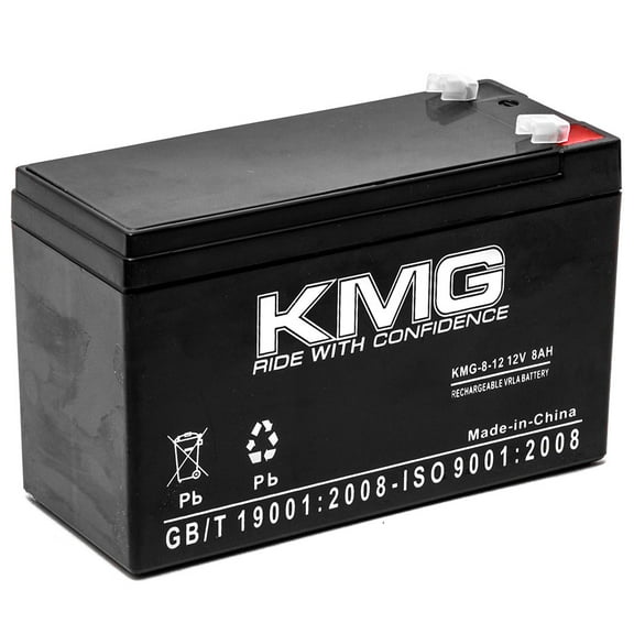 KMG 12V 8Ah Replacement Battery Compatible with R&D Batteries 1986 1986-F1 2390 3390