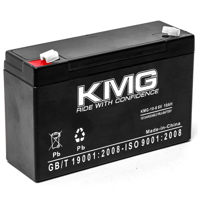 KMG 6V 10Ah Replacement Battery Compatible with LEOCH DJW6-12