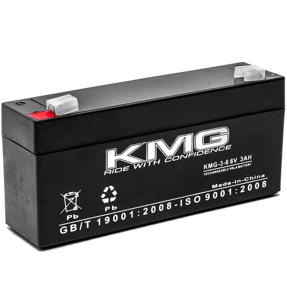 KMG 6V 3 Ah Replacement Battery Compatible with Sonnenschein A206/3.0SU A206/3.2U