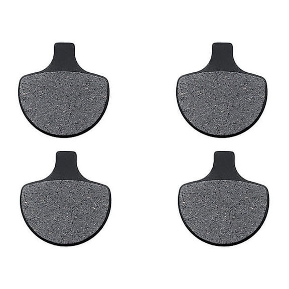 KMG Front Brake Pads Compatible with 1984-1986 Harley Dyna FX FXE FXEF FXWG FXS - Non-Metallic Organic NAO Brake Pads Set