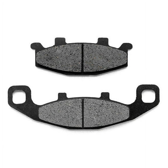 KMG Front Brake Pads Compatible with 1988-2007 Kawasaki EX250 Ninja 250 - Non-Metallic Organic NAO Brake Pads Set
