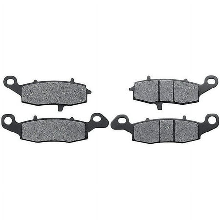 KMG Front Brake Pads Compatible with 1998-2006 Suzuki GSX 600 Katana - Non-Metallic Organic NAO Brake Pads Set